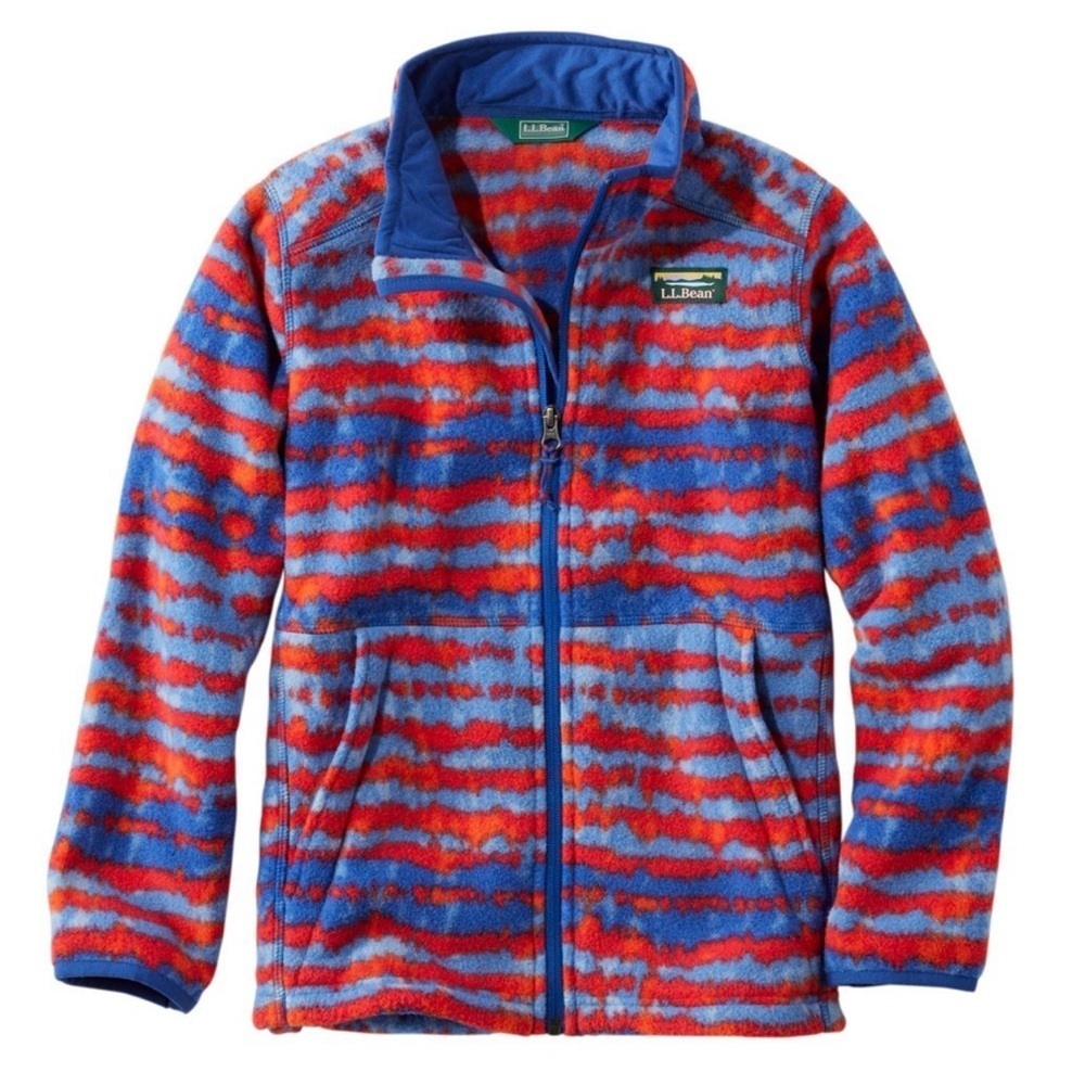 ⭐️ New L.L. Bean Mountain Classic Fleece, Print Size Large 14-16